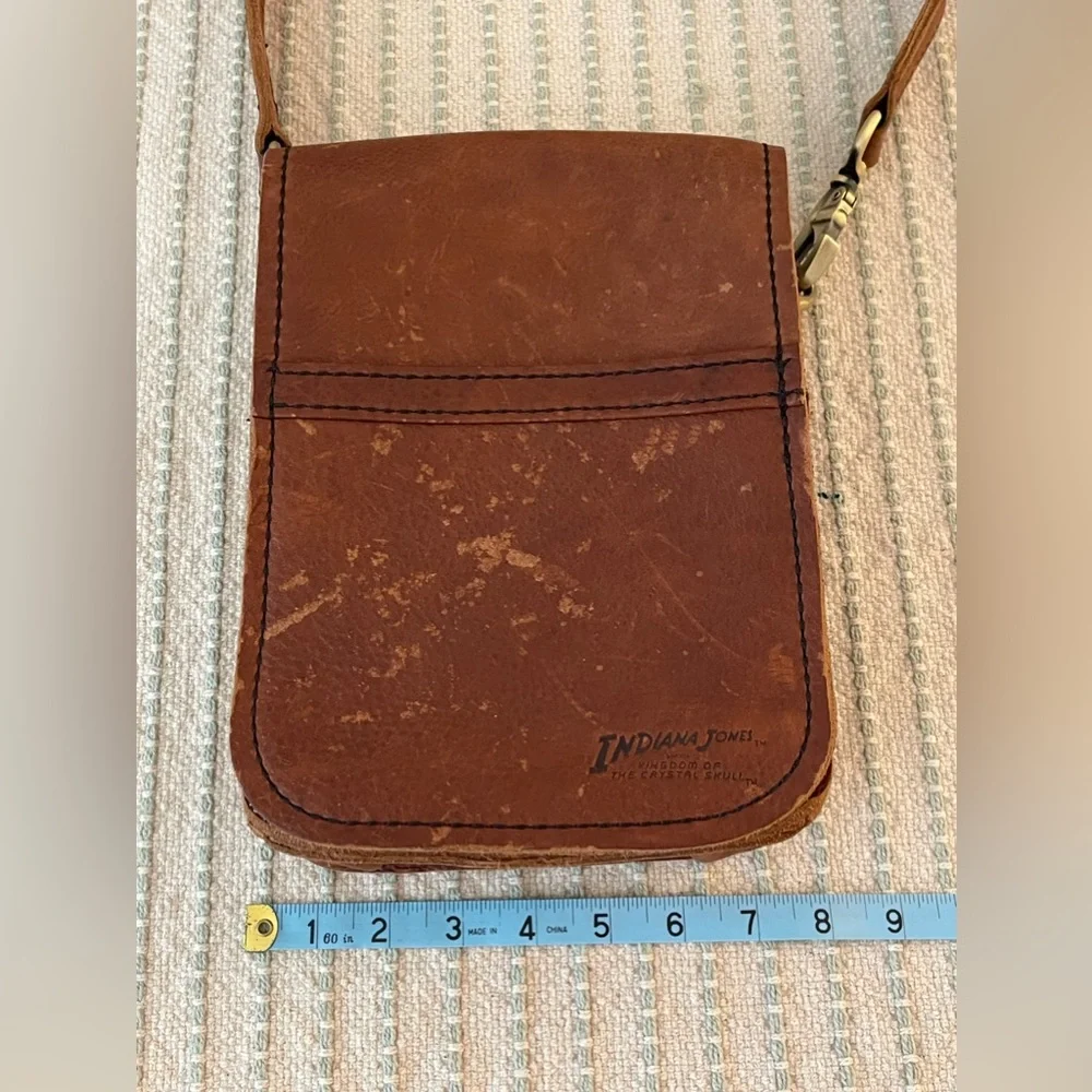 Indiana Jones Leather Bag - Massager Bag - Satchel - Disney